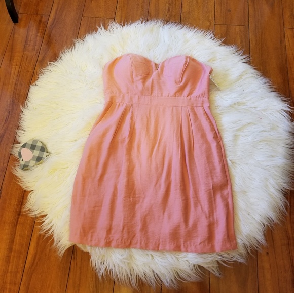 BCBGeneration Dresses & Skirts - BCBGenerations peach strapless dress D105